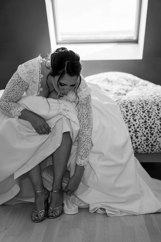 préparation mariée mariage Mégane et Arnaud couple