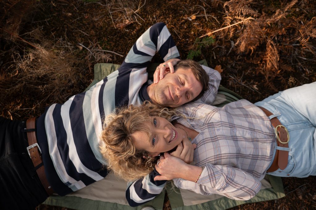 photographe couple haut de france foret lumière naturelle exterieur foret