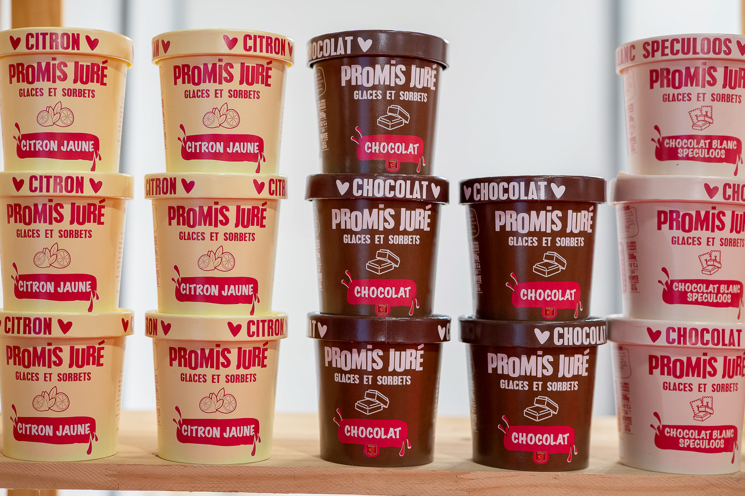 corporate salon fournisseurs intermarché gayant expo pots de glaces artisanale